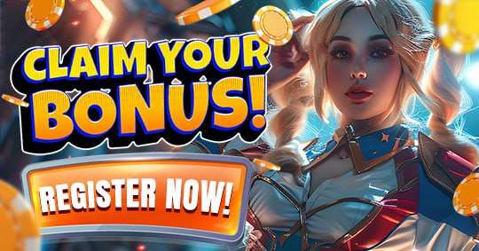 Claim Your bonus - Register now