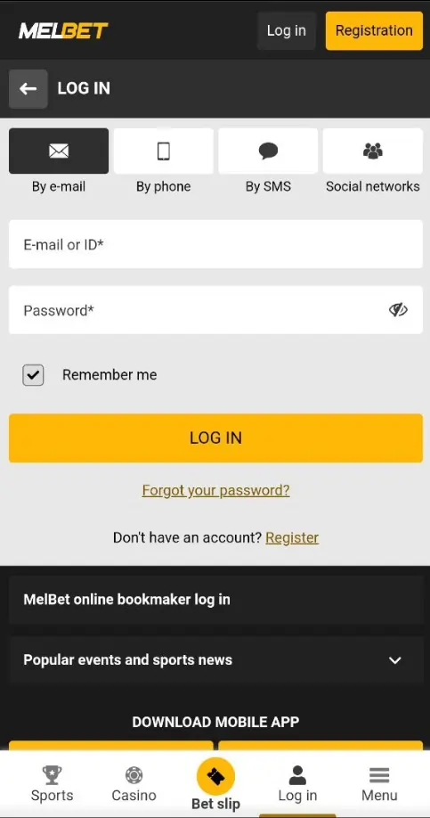 Melbit Login