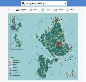 Siargao Island Map