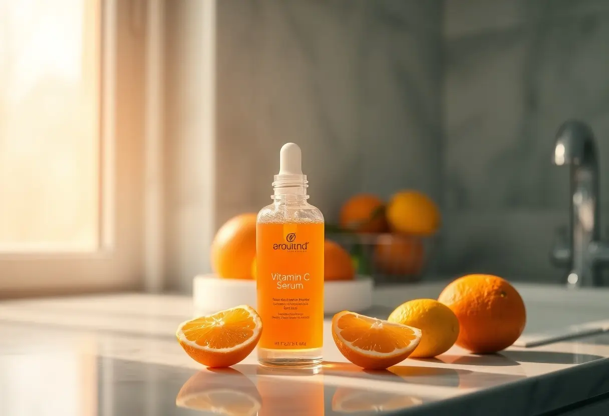 vitamin c serums brighten firm protect