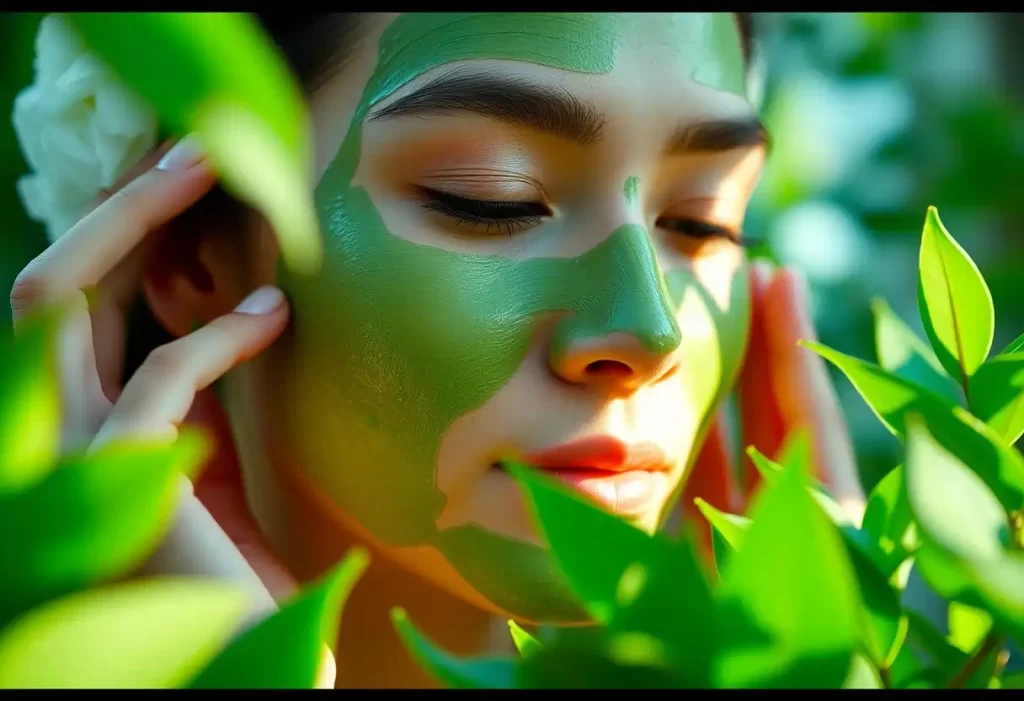 green tea glow an antioxidant skincare